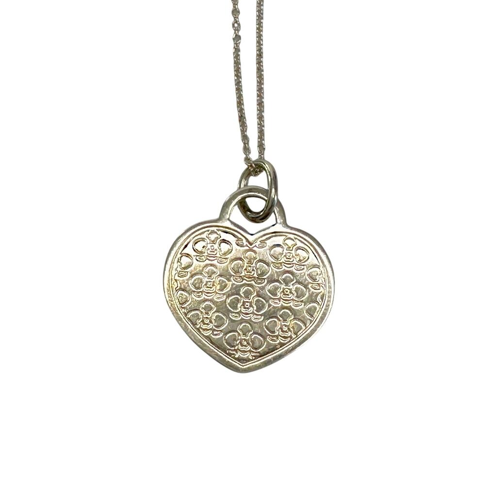 Tiffany and Co Japan "Go Women" 2016 Marathon Floral Heart Necklace